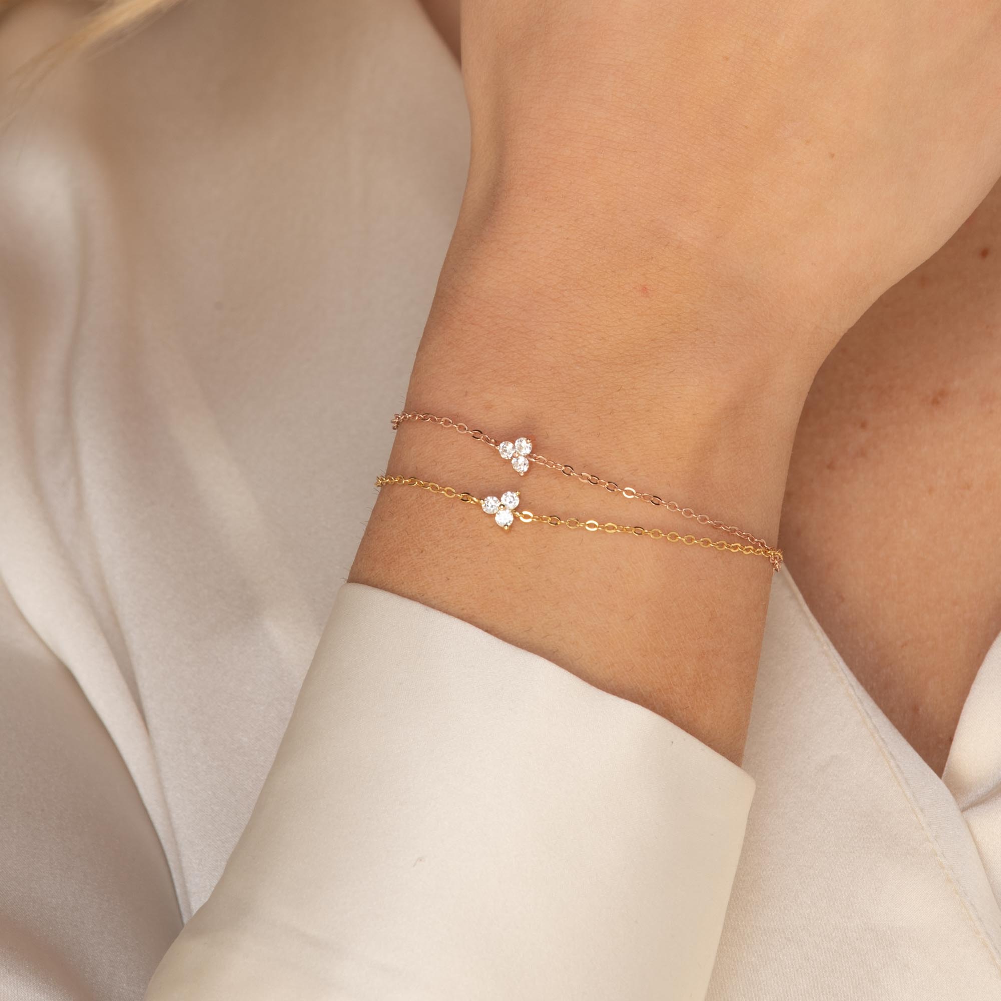 Lotus Bracelet Rose Gold